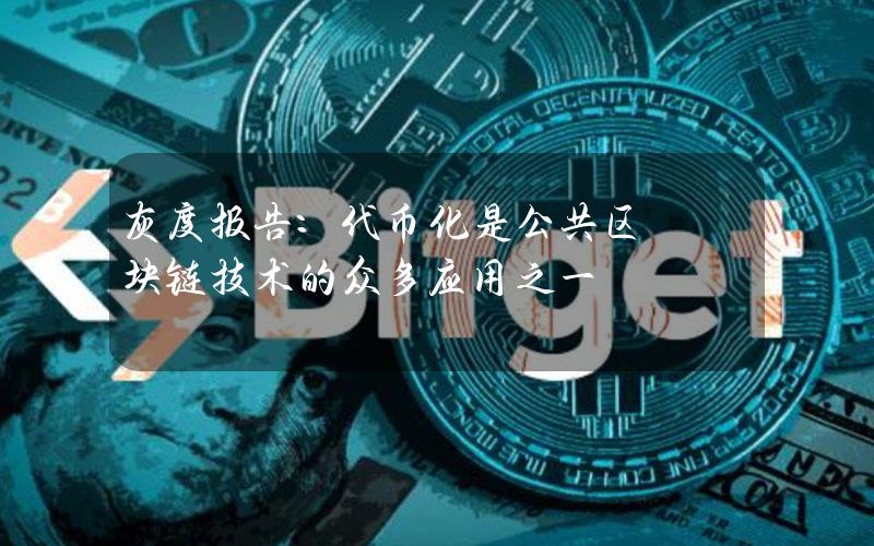 灰度报告：代币化是公共区块链技术的众多应用之一