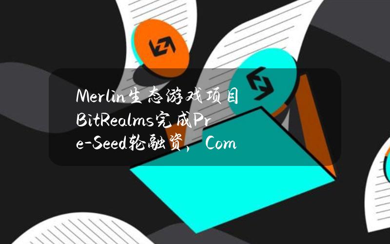 Merlin生态游戏项目BitRealms完成Pre-Seed轮融资，Comma3Ventures领投