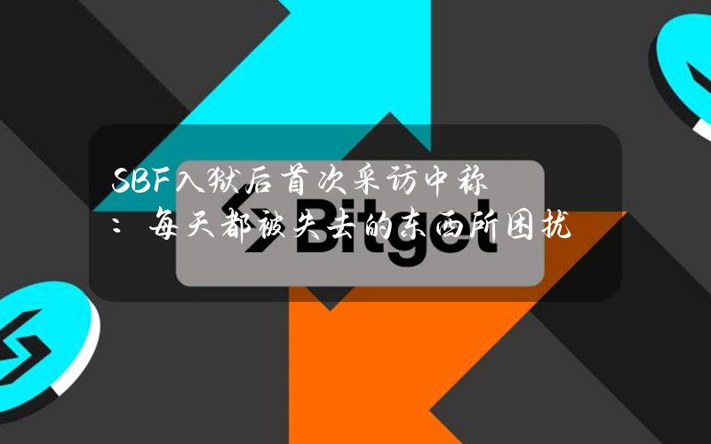 SBF入狱后首次采访中称：每天都被失去的东西所困扰